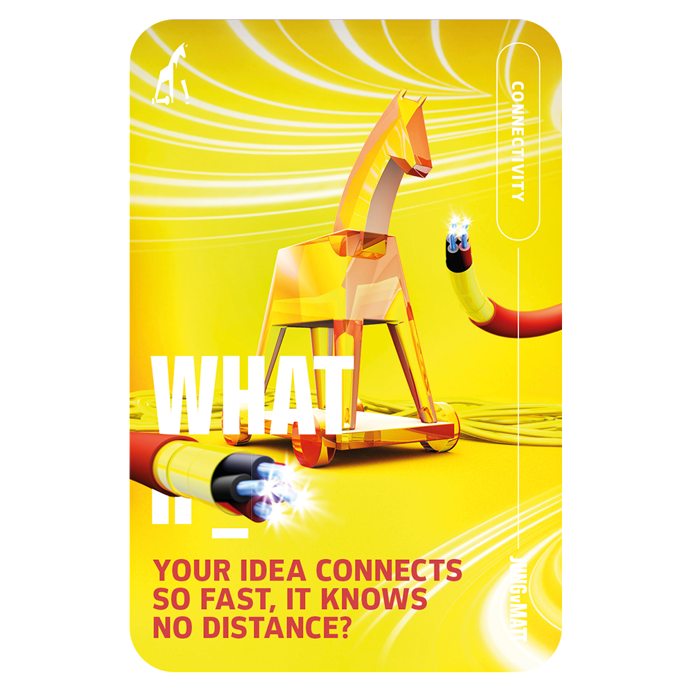 Connectivity Card - What If your idea connects so fast, it knows no distance?