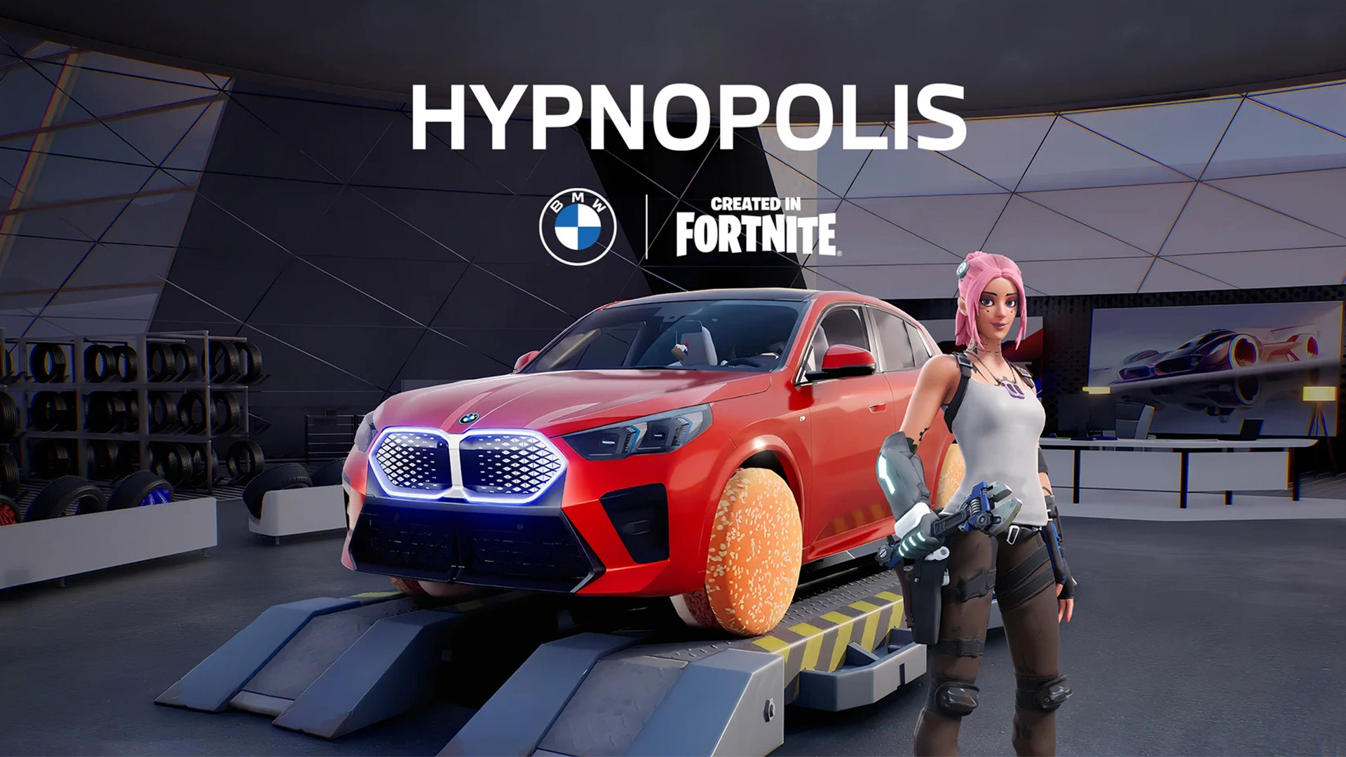 BMW iX2 Car Creator configuration interface