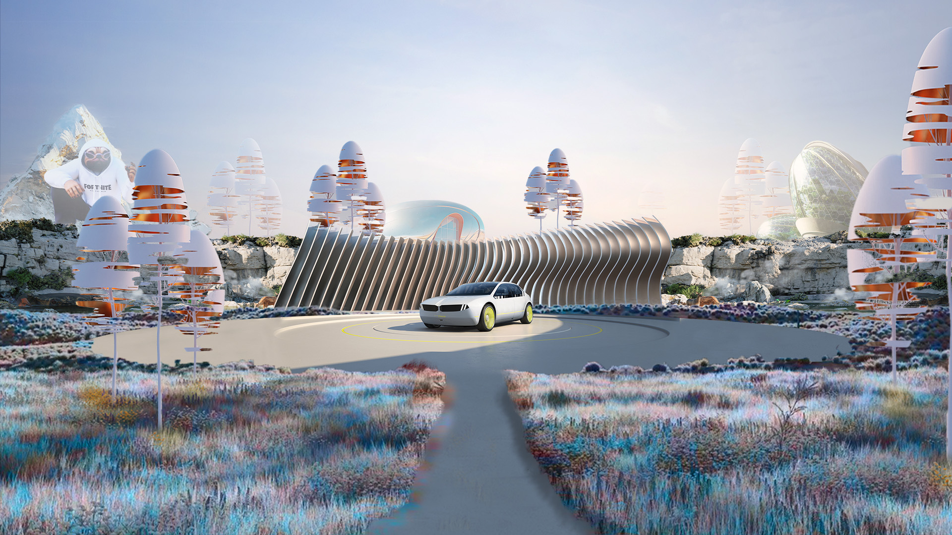 BMW Metaverse showroom concept