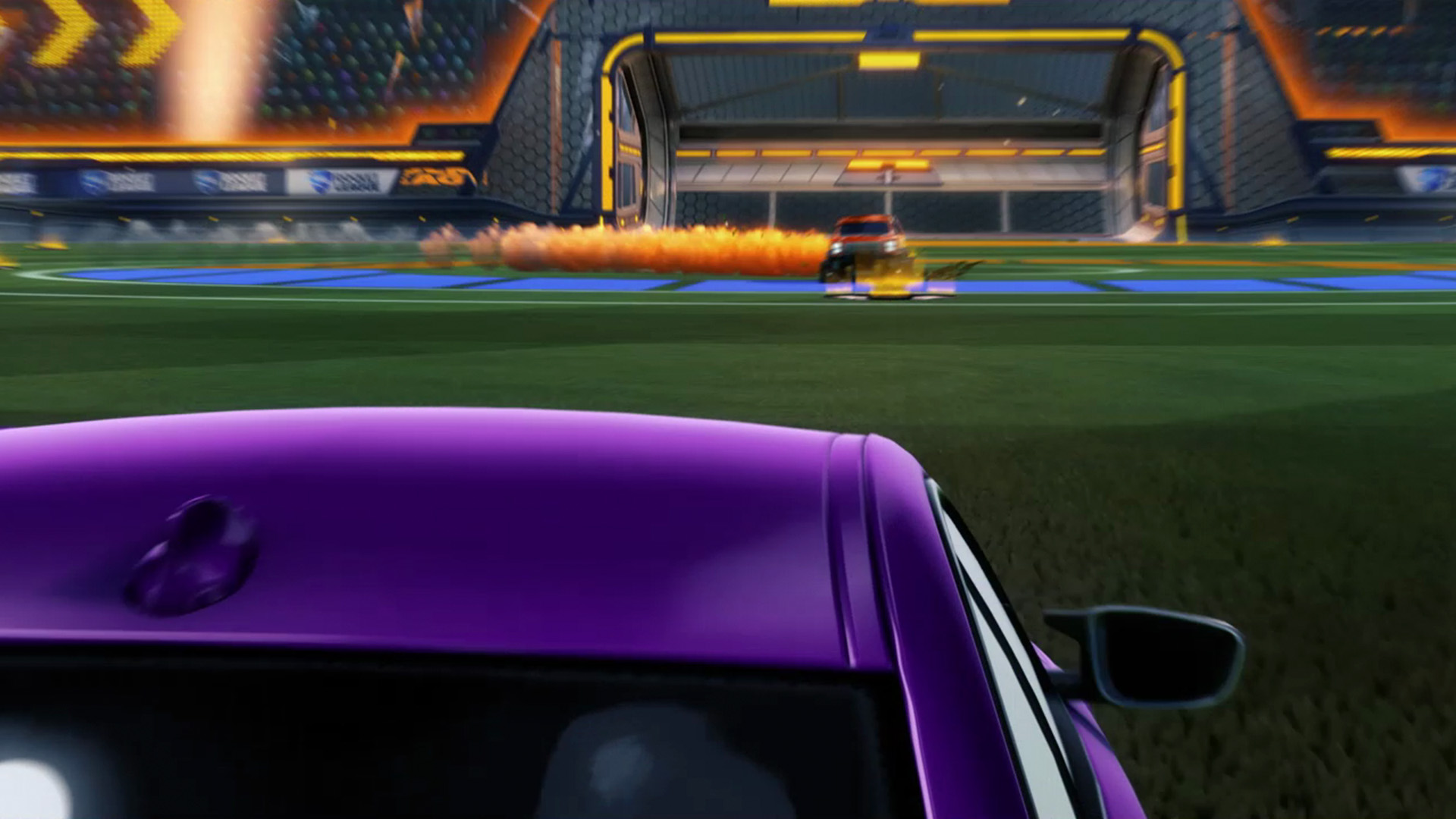 M240i in Rocket League arena